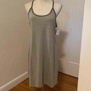 AE x The Ziegler Sisters Racerback Olive Mini Dress NWT